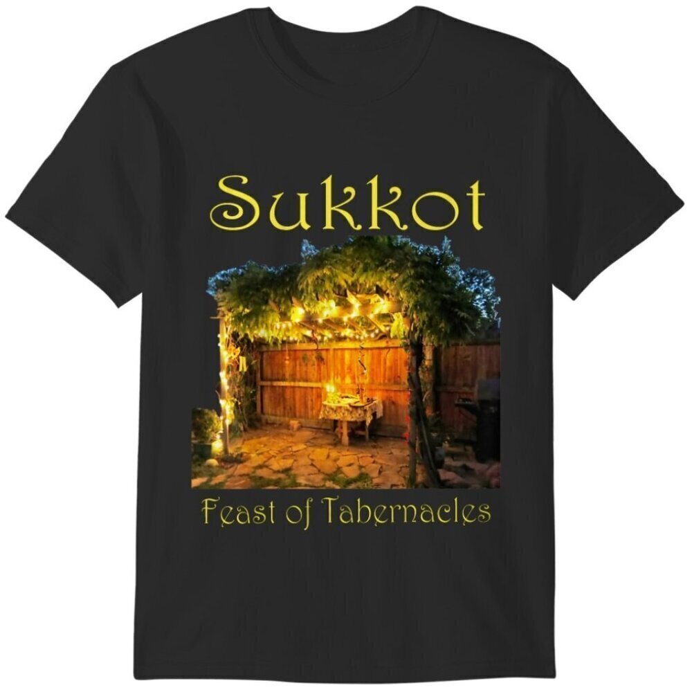 Chag Sukkot Feast Of Tabernacles T-Shirt Thanksgiving Sukkah Tee